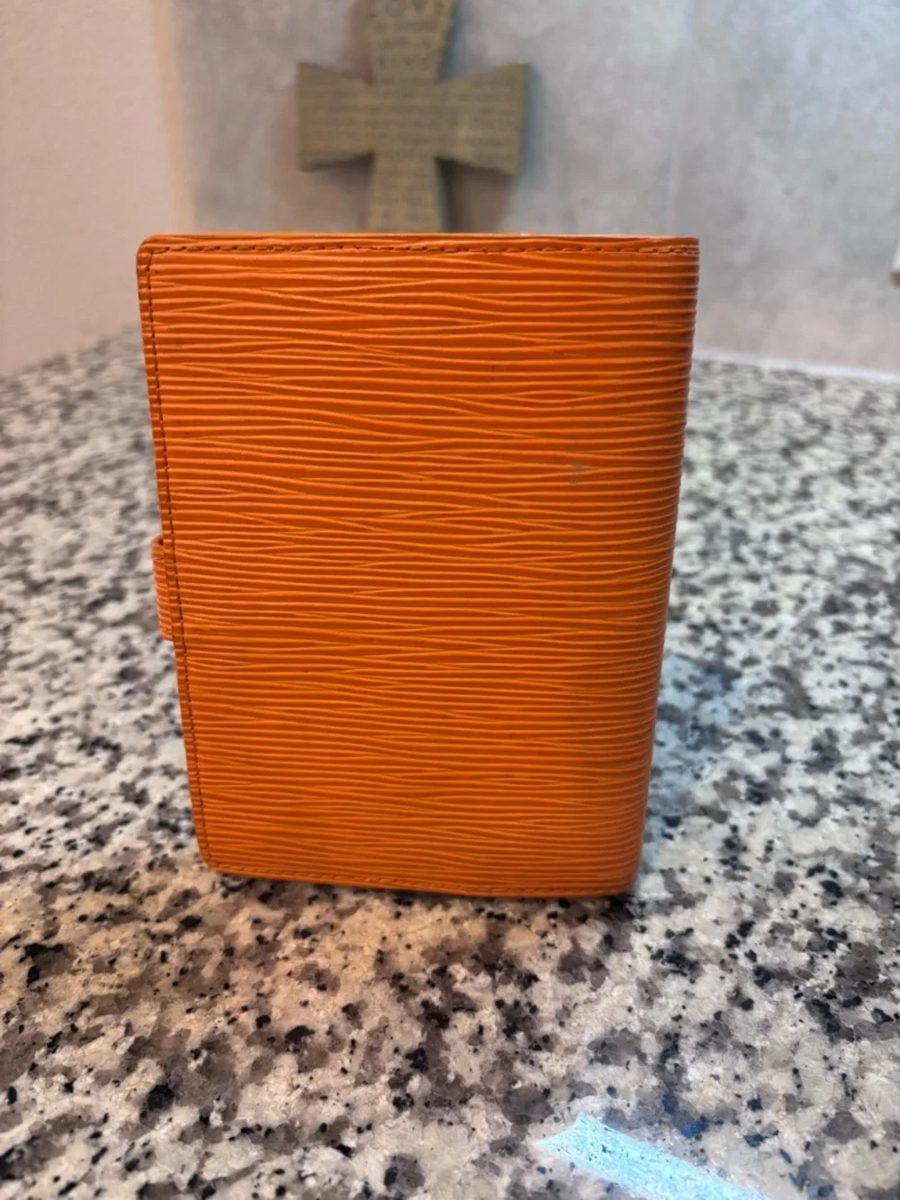 Louis Vuitton Orange PM Agenda